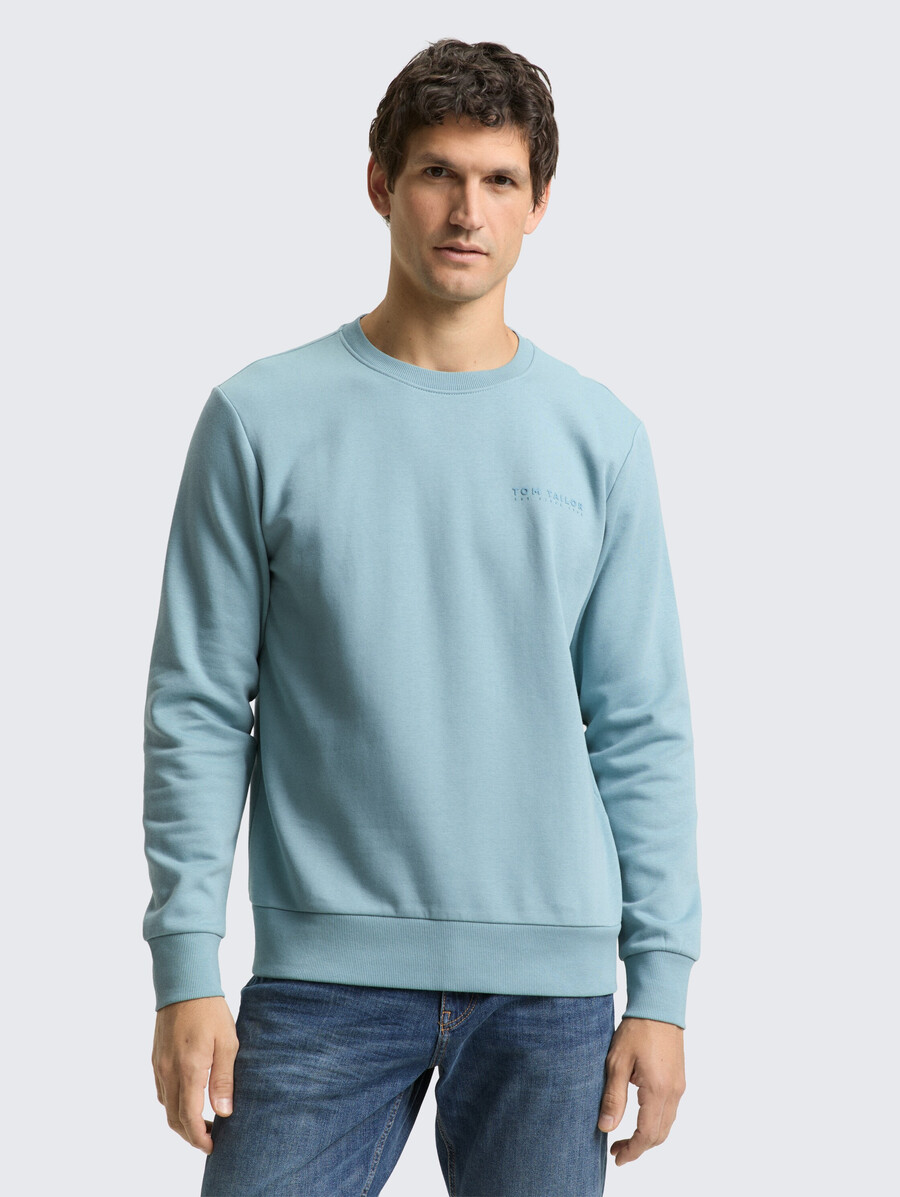 sudadera con escote redondo