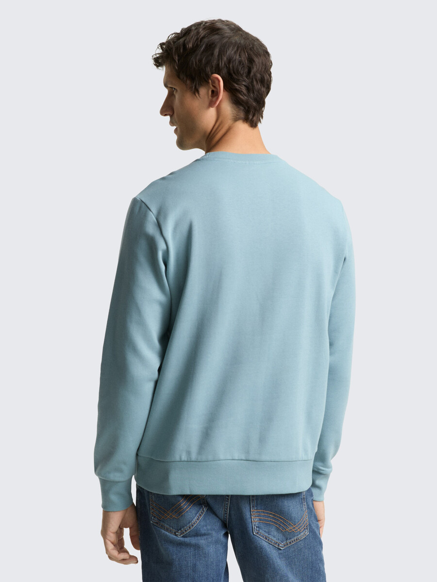 sudadera con escote redondo