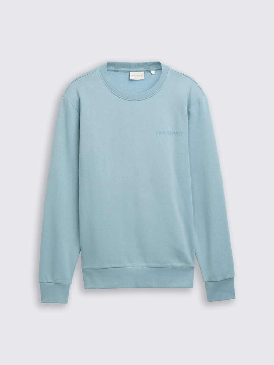 sudadera con escote redondo