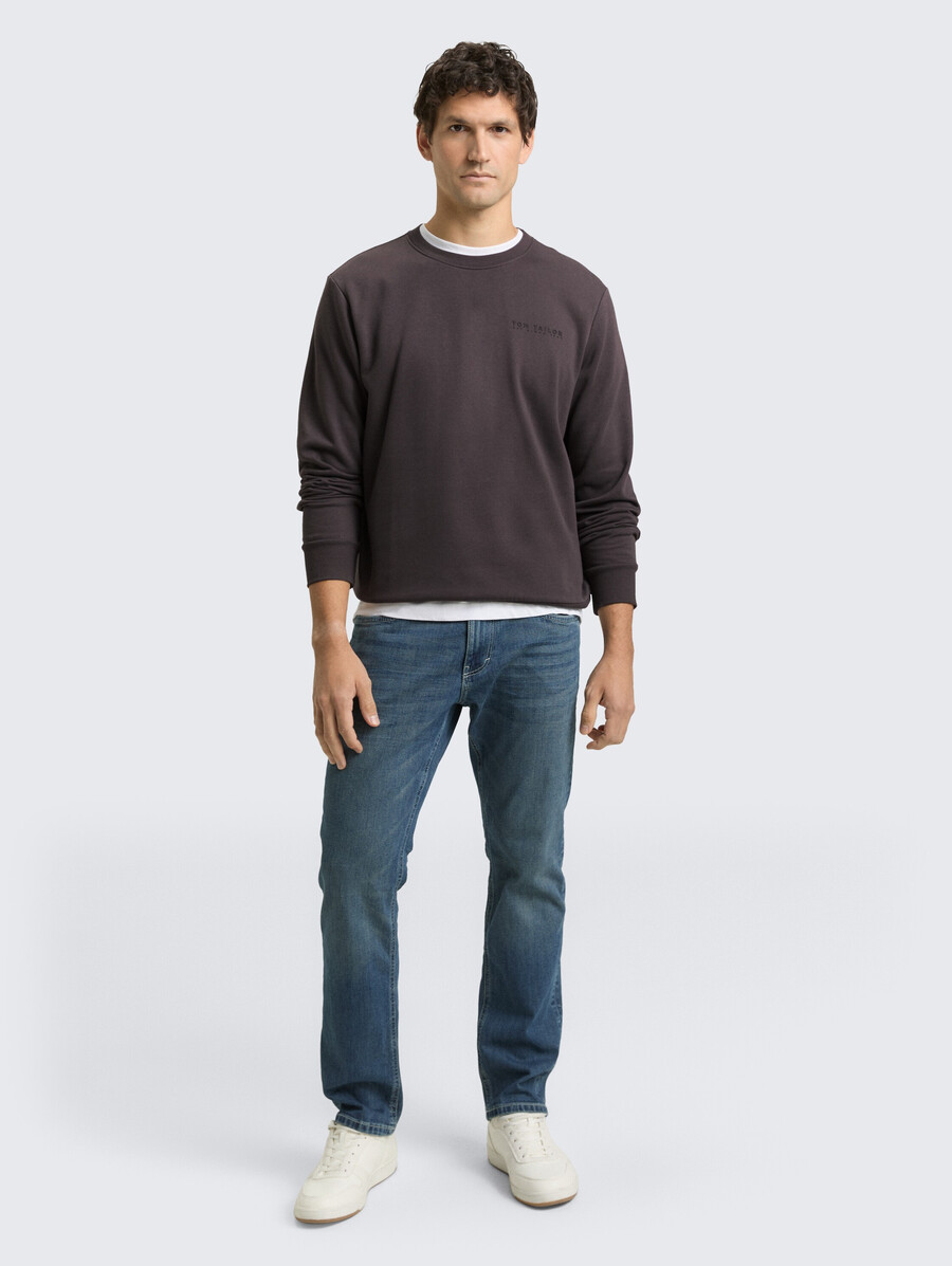 sudadera con escote redondo