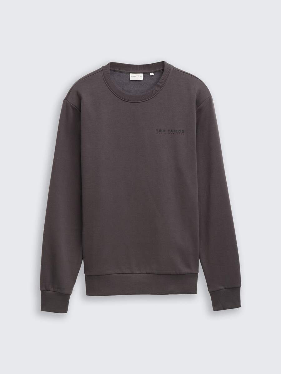 sudadera con escote redondo