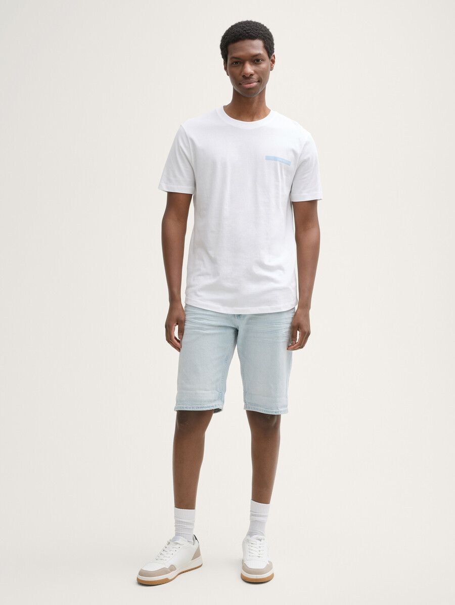 pantalones cortos vaqueros ajustados ttpiers con elástico
