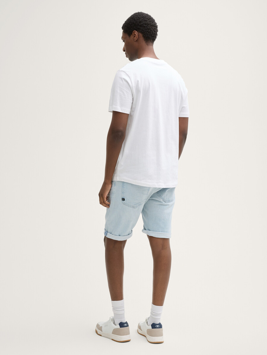pantalones cortos vaqueros ajustados ttpiers con elástico