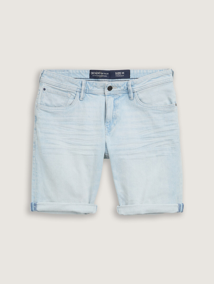 pantalones cortos vaqueros ajustados ttpiers con elástico