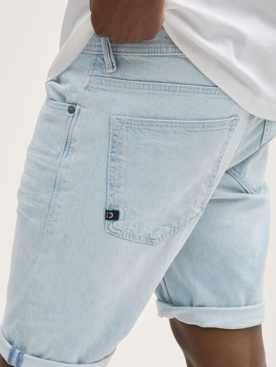 pantalones cortos vaqueros ajustados ttpiers con elástico