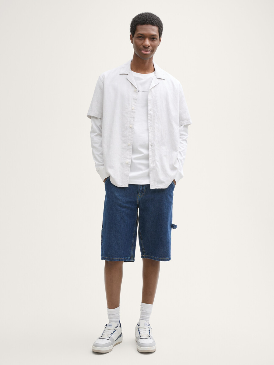 ttwaylen pantalones cortos vaqueros relajados