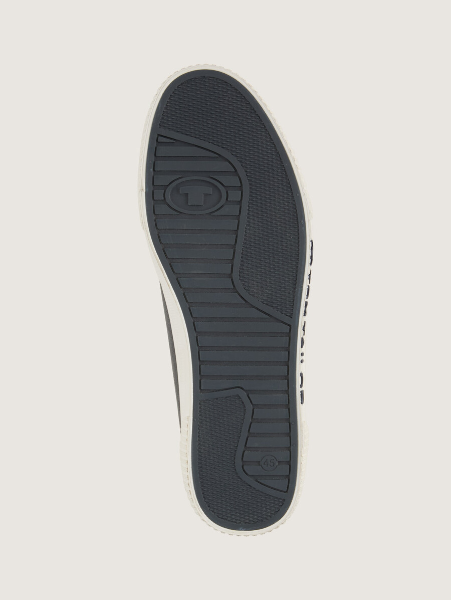 zapatillas con estampado de logo