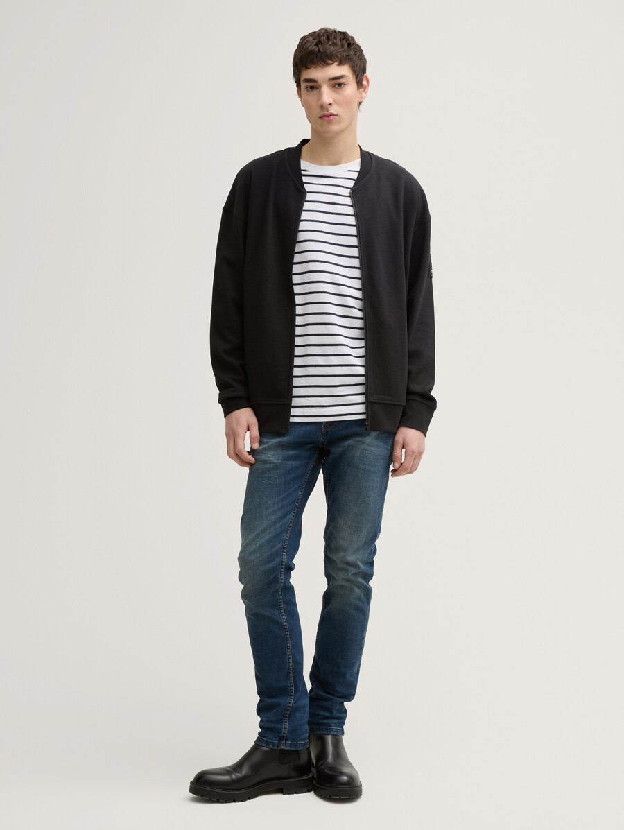 chaqueta bomber de corte relajado