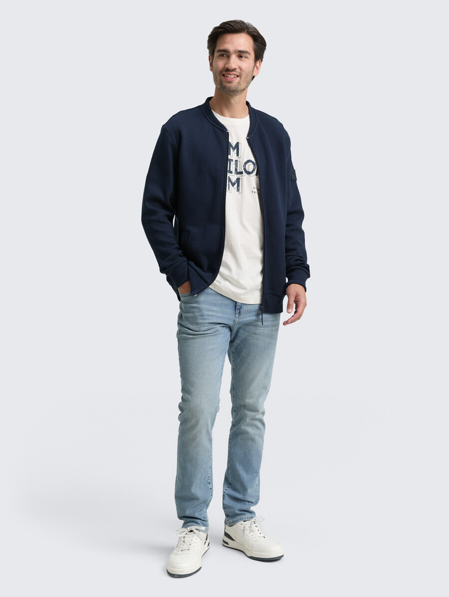 chaqueta bomber de algodón