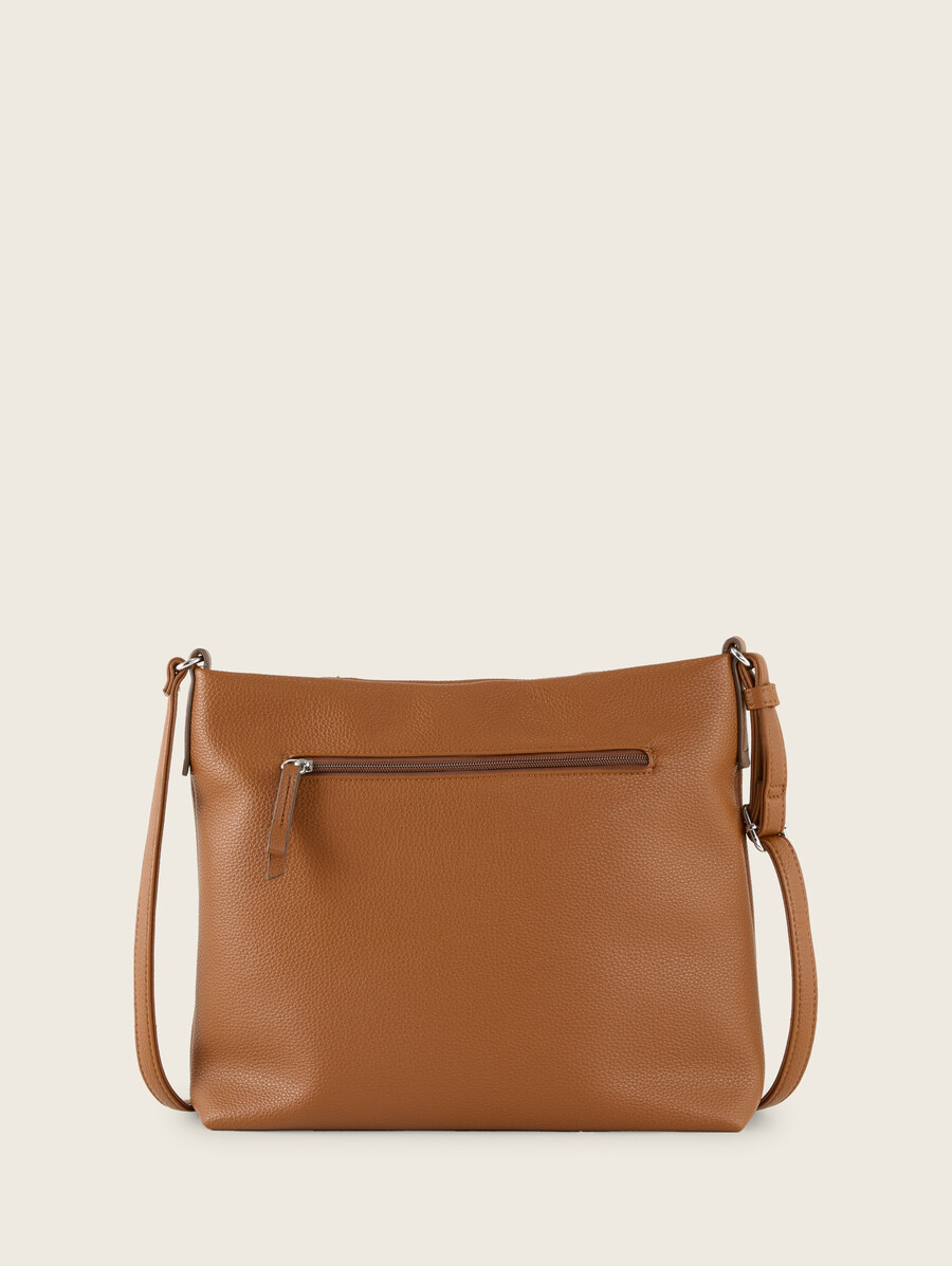 bolso tipo sobre ttbeca m con detalles de cremallera