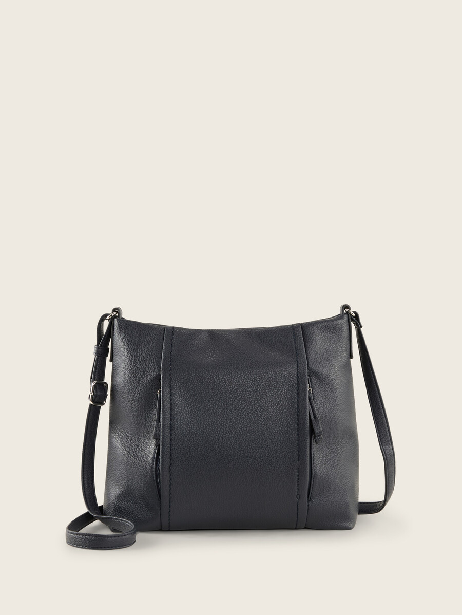 bolso tipo sobre ttbeca m con detalles de cremallera