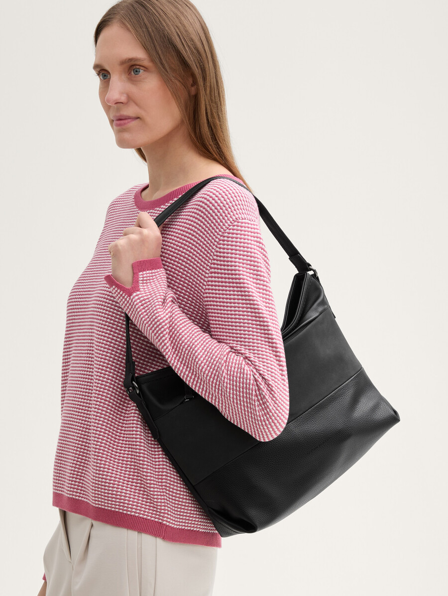 ttnicolina m bolso de hombro con mezcla de materiales