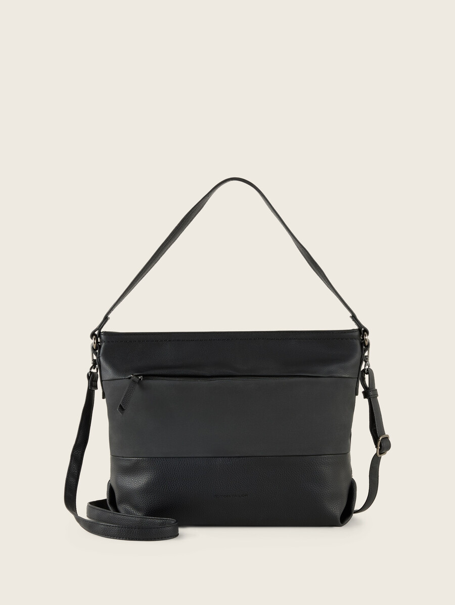 ttnicolina m bolso de hombro con mezcla de materiales