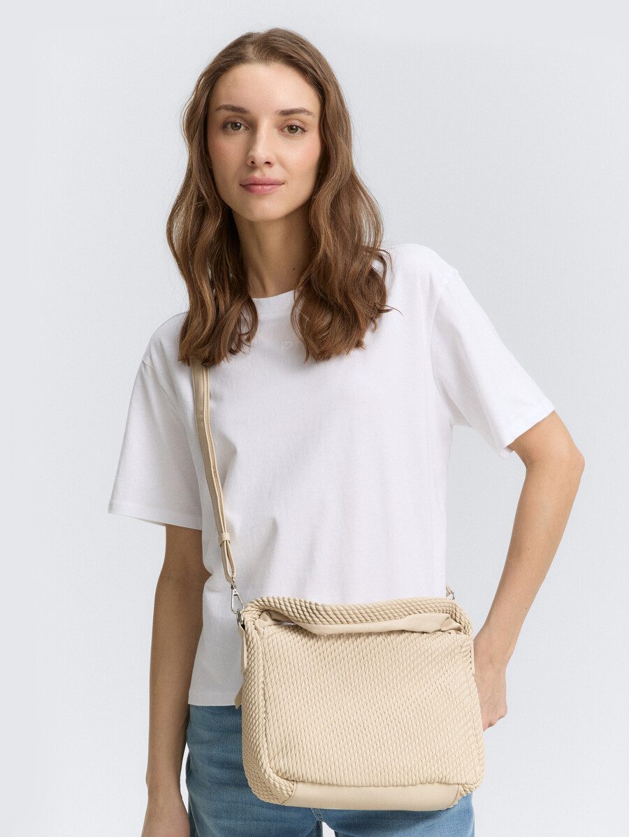 bolso tipo bolsa ttnomi s con aspecto trenzado