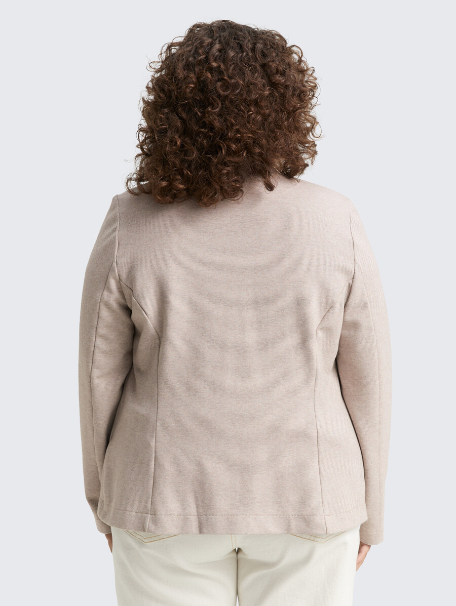 talla grande - blazer ajustado
