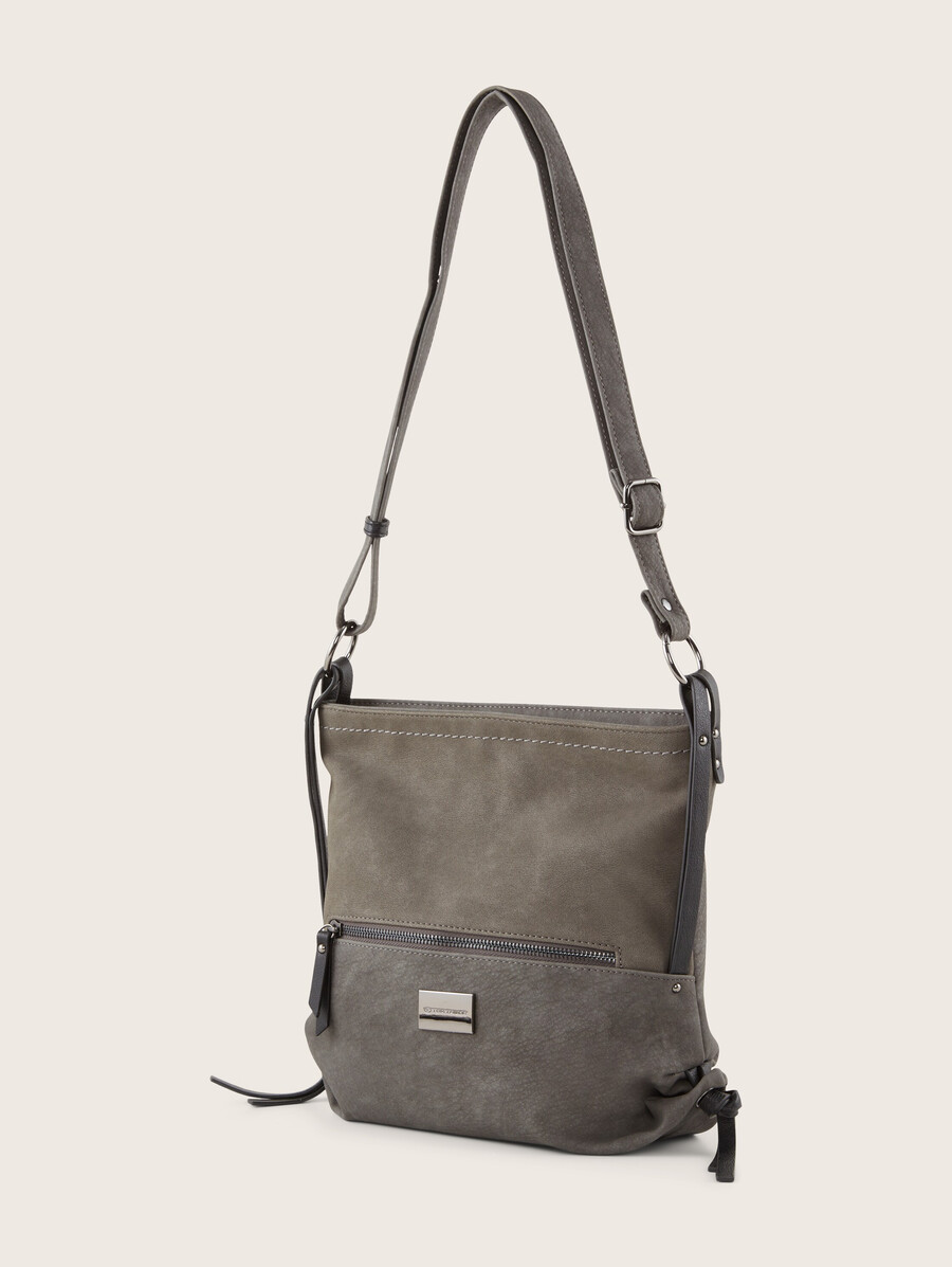 bolso de hombro ttelin m con mezcla de materiales