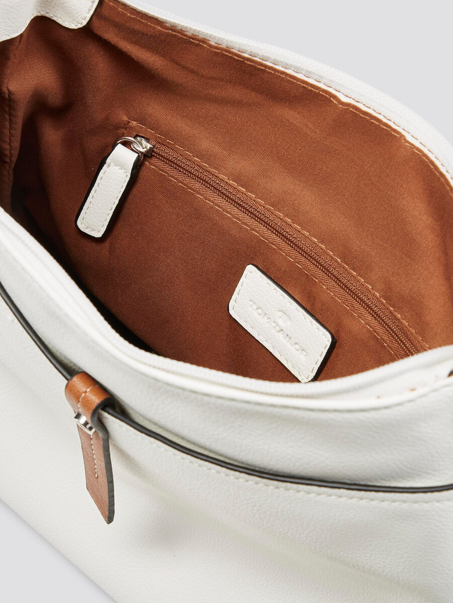 bolso de hombro ttnovara m con compartimento exterior