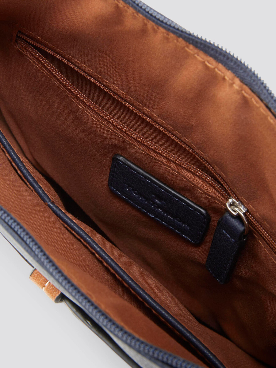 bolso de hombro ttnovara m con compartimento exterior