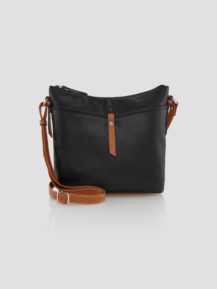bolso de hombro ttnovara m con compartimento exterior