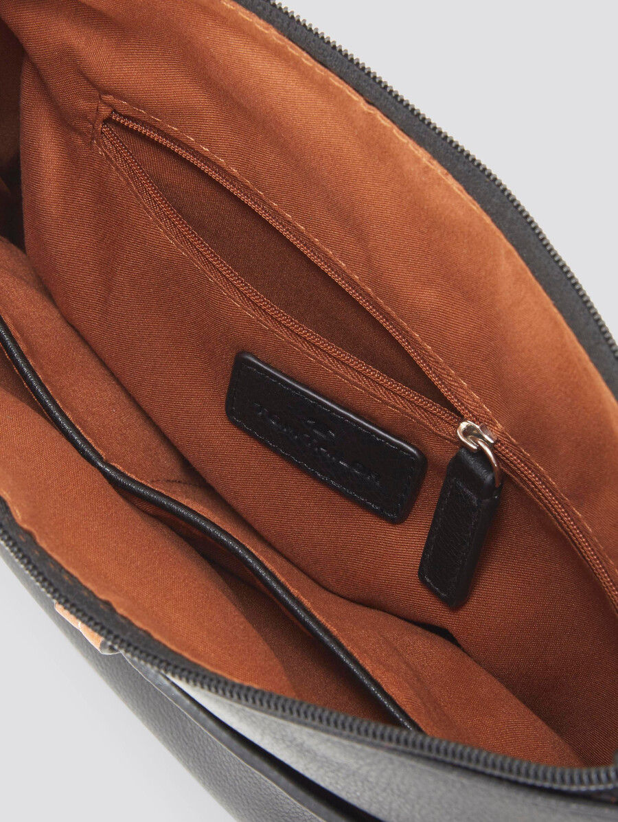 bolso de hombro ttnovara m con compartimento exterior