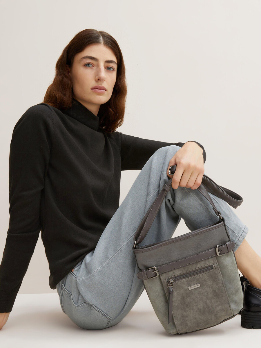 bolso de hombro ttjuna con elemento de cinturón
