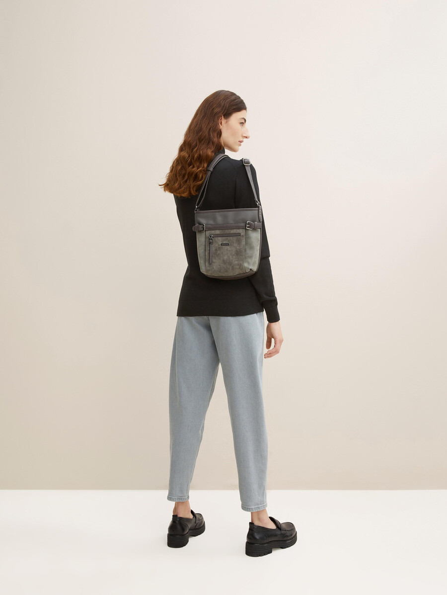 bolso de hombro ttjuna con elemento de cinturón