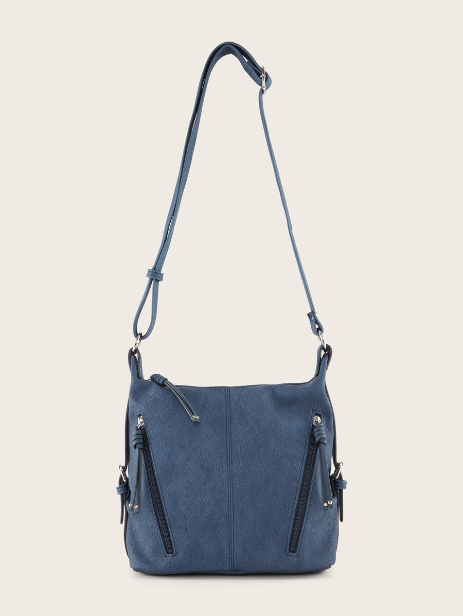 bolso de hombro ttcaia m con detalles de cremallera