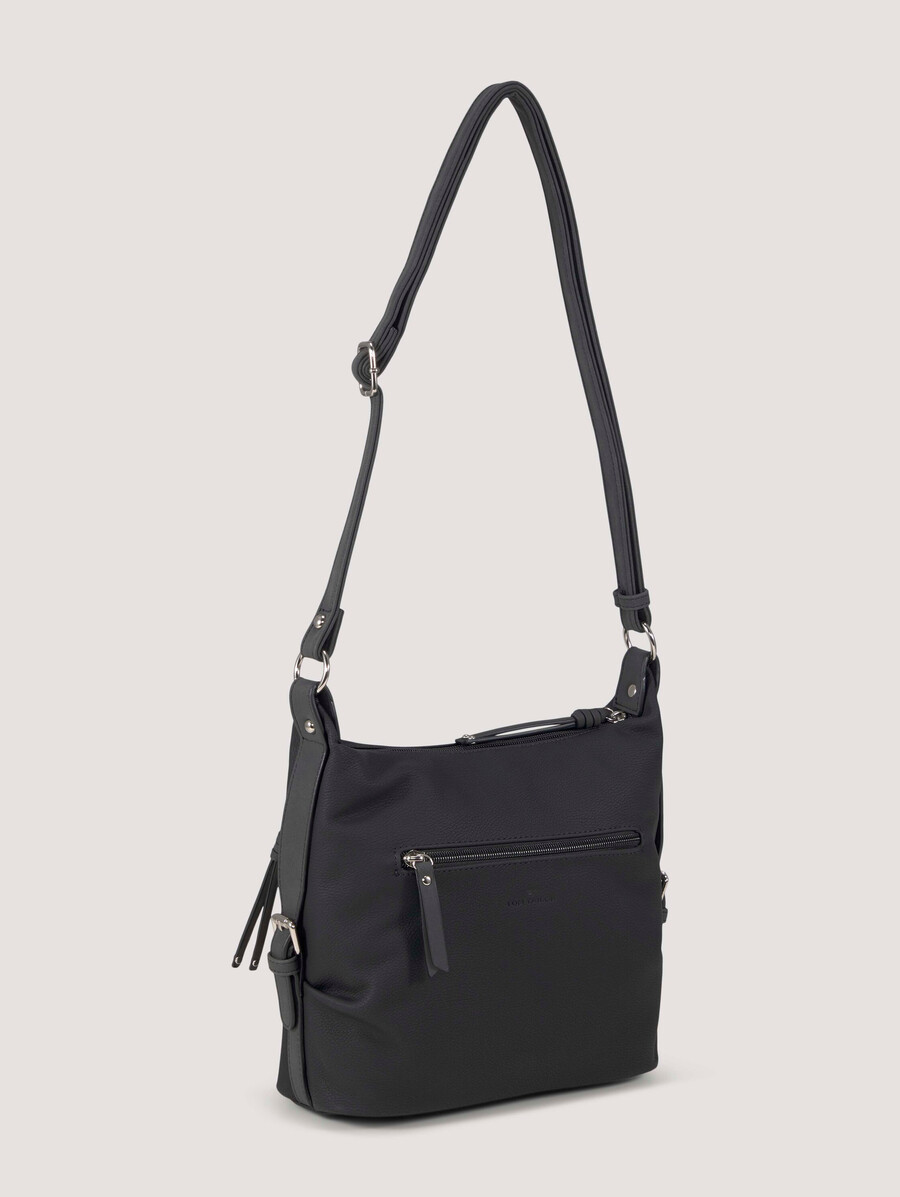 bolso de hombro ttcaia m con detalles de cremallera