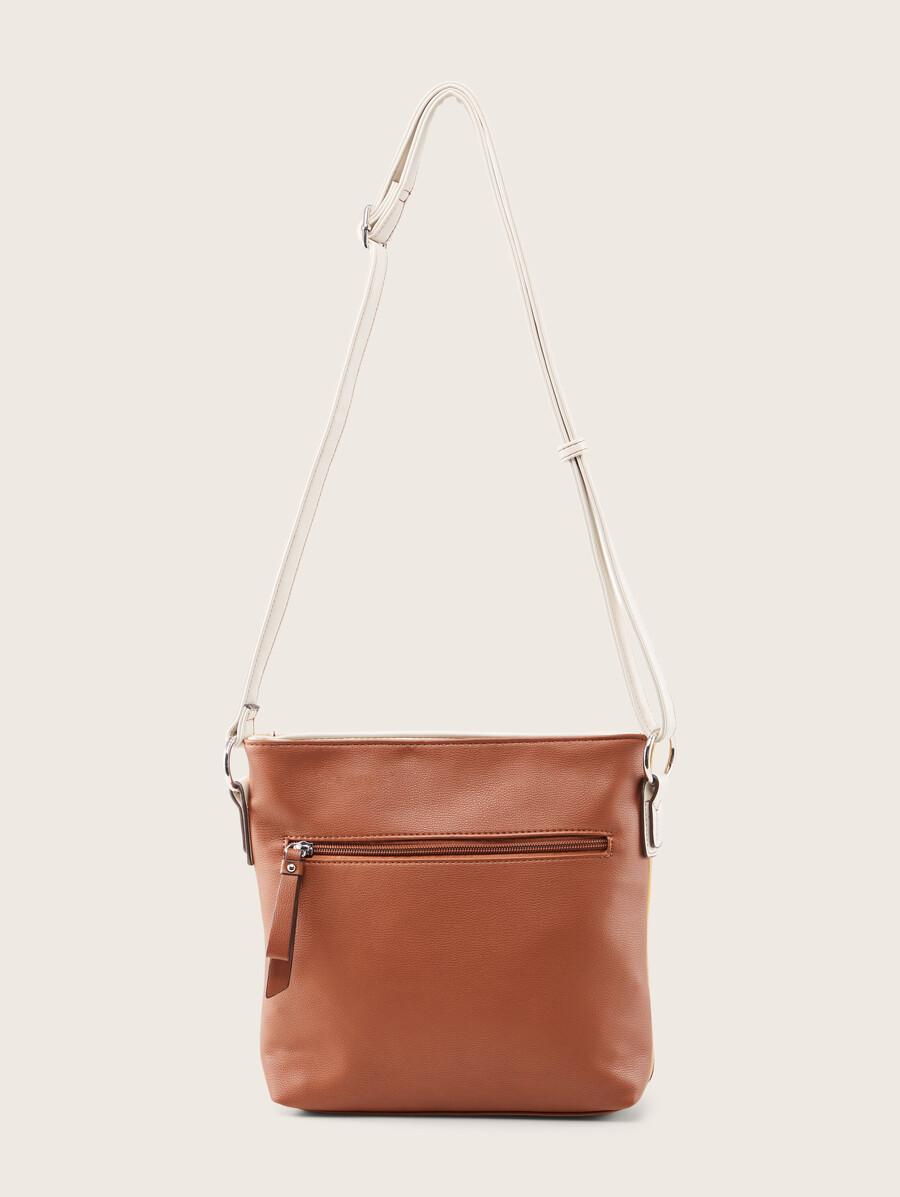 bolso de hombro ttjule con bloques de color