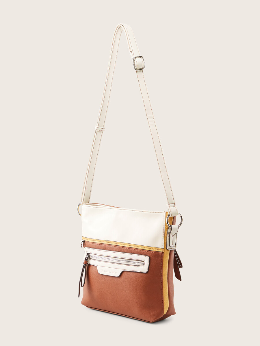 bolso de hombro ttjule con bloques de color