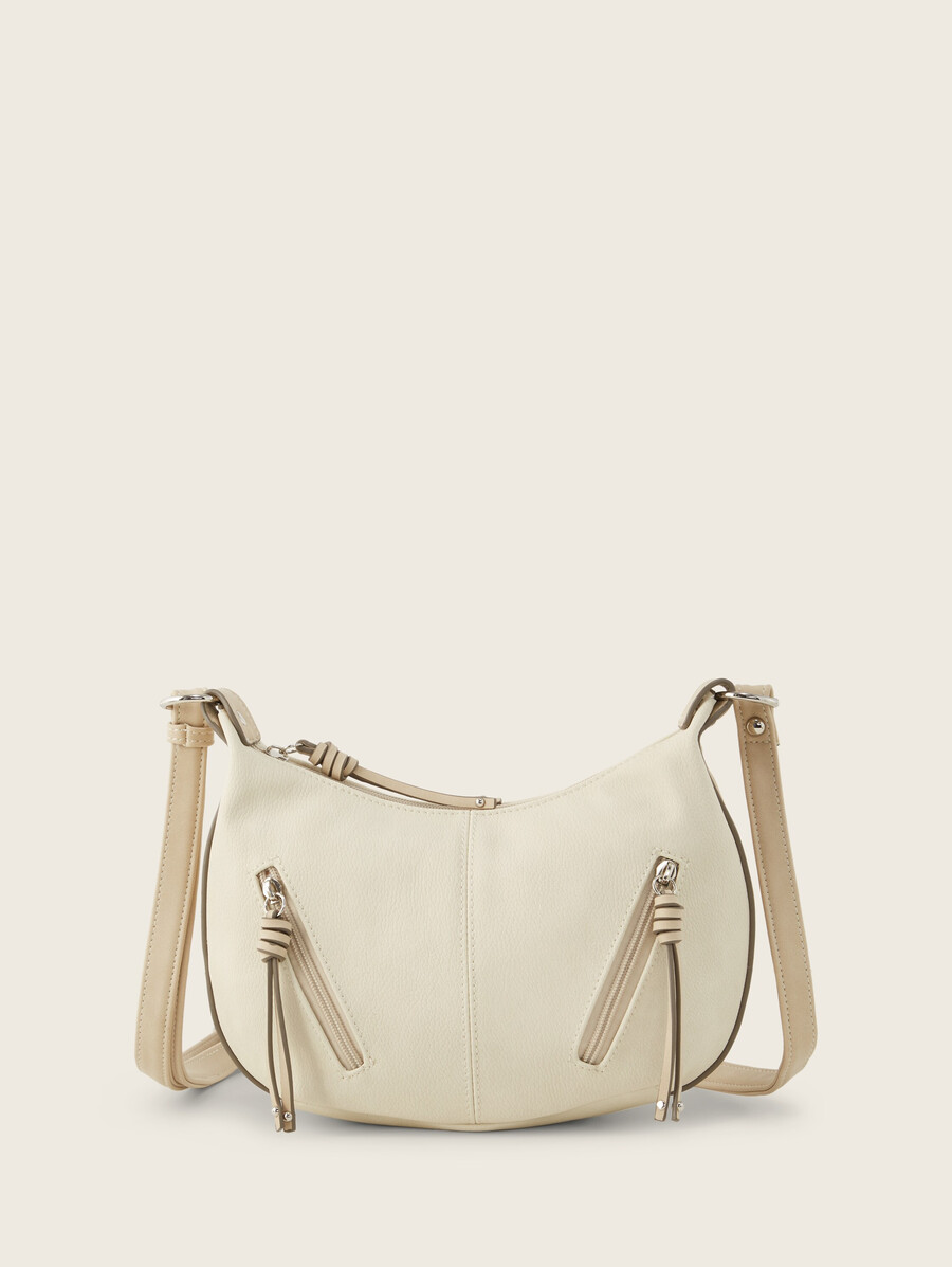 bolso de hombro ttcaia s con detalles de cremallera