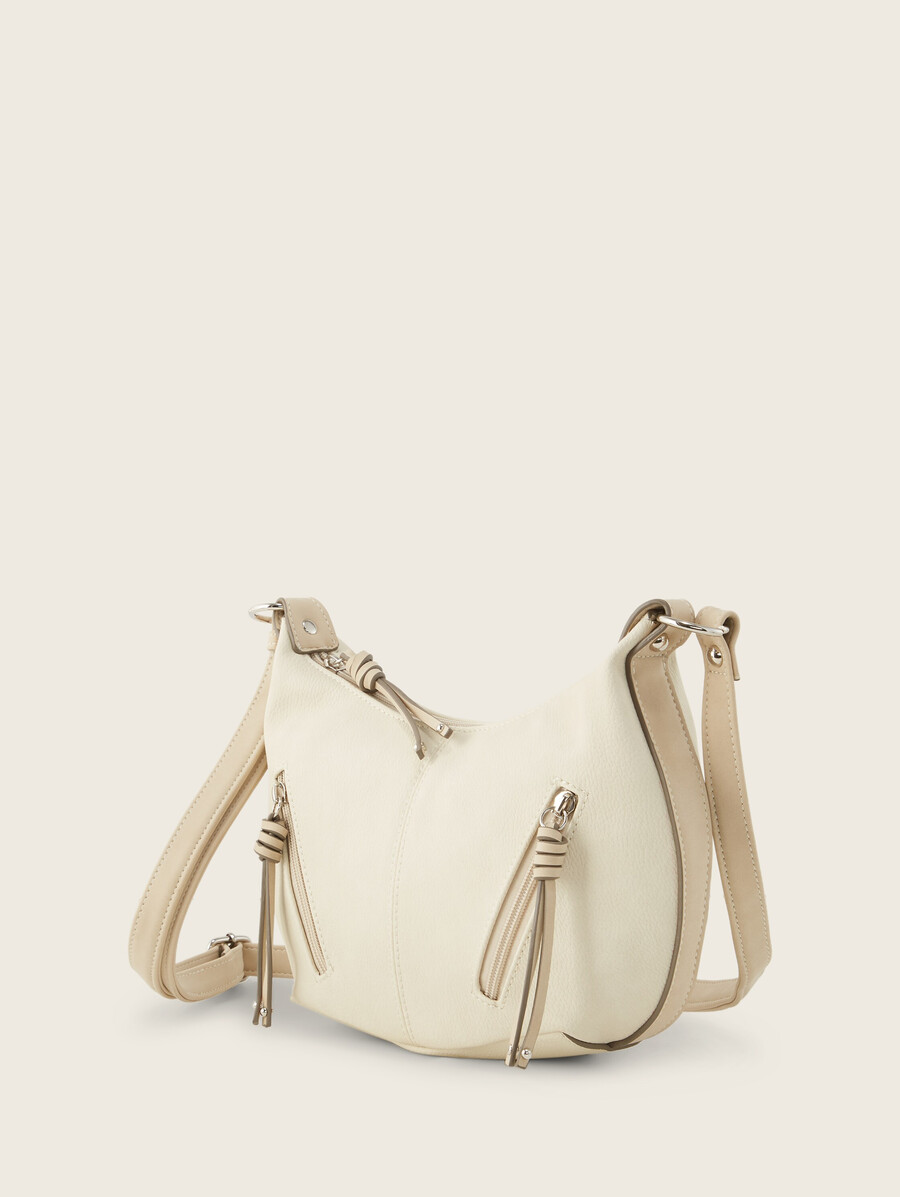 bolso de hombro ttcaia s con detalles de cremallera