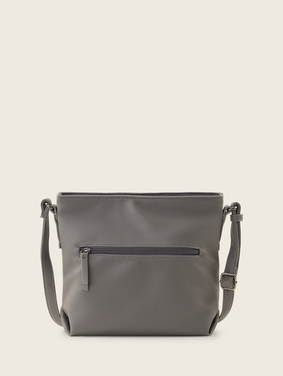 bolso de hombro ttnicolina m con mezcla de materiales