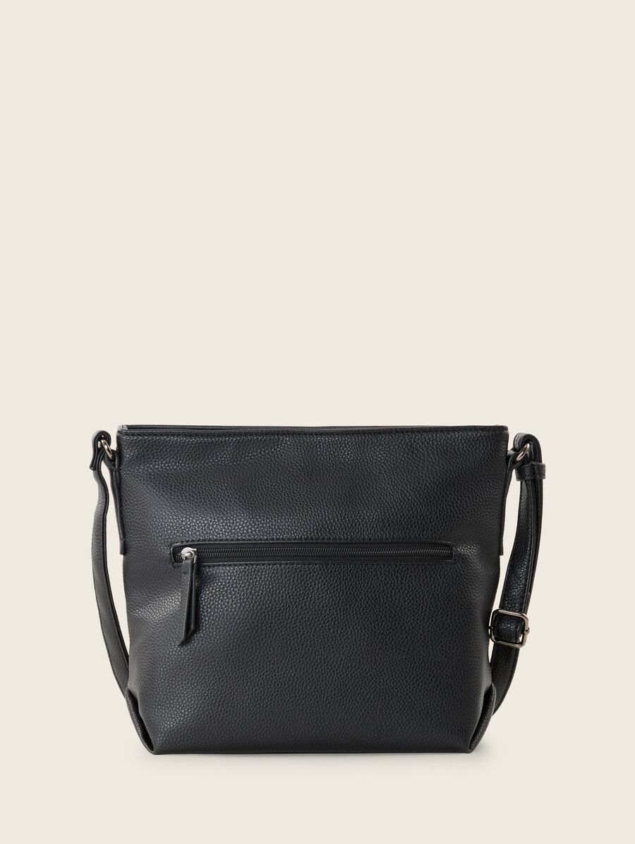 bolso de hombro ttnicolina m con mezcla de materiales