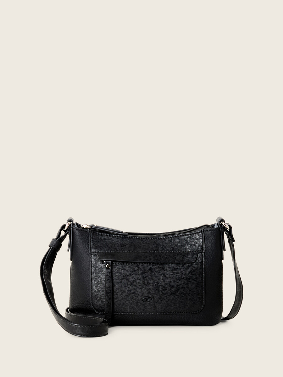 bolso de hombro ttlarea s con mezcla de materiales