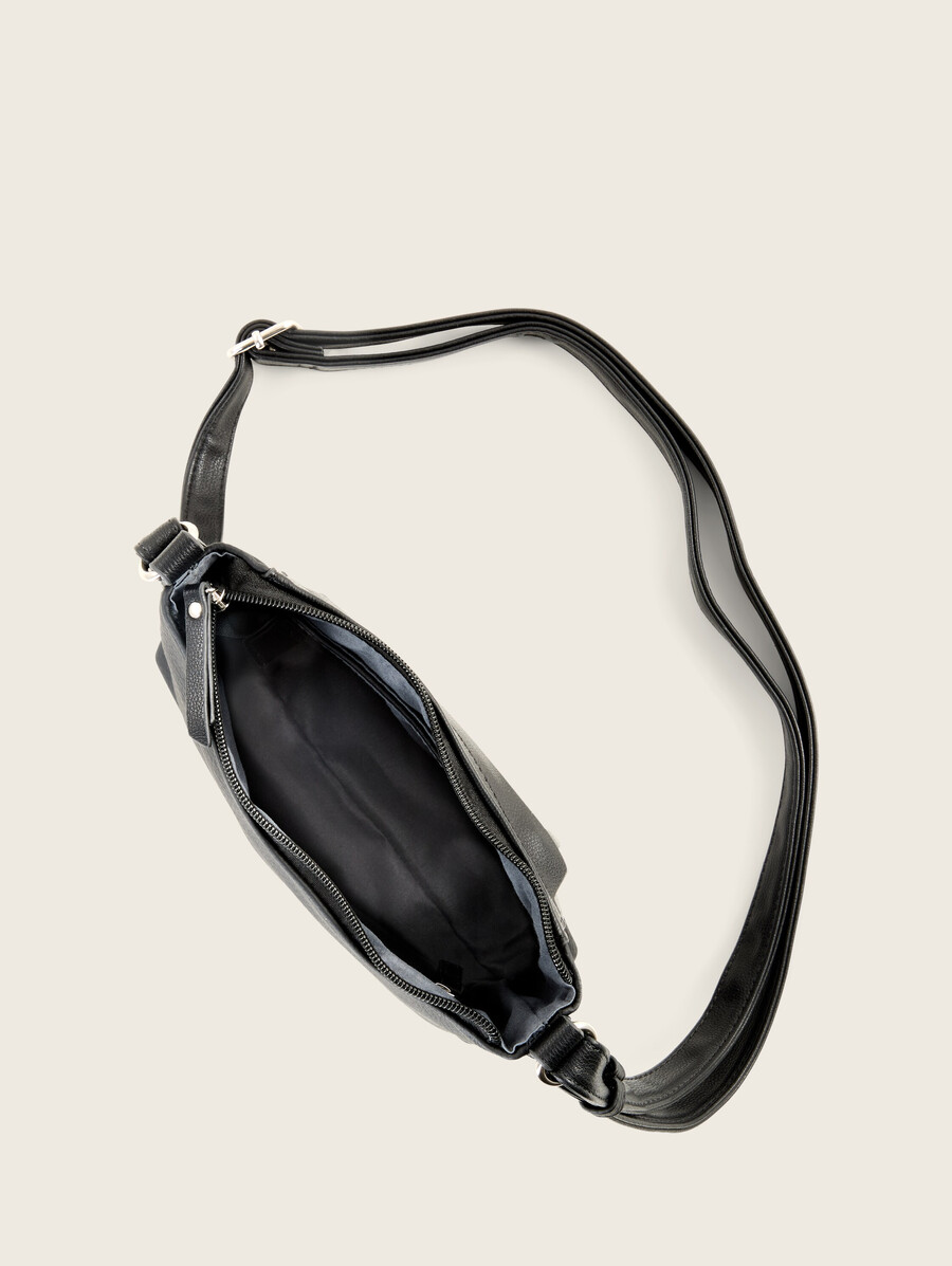 bolso de hombro ttlarea s con mezcla de materiales