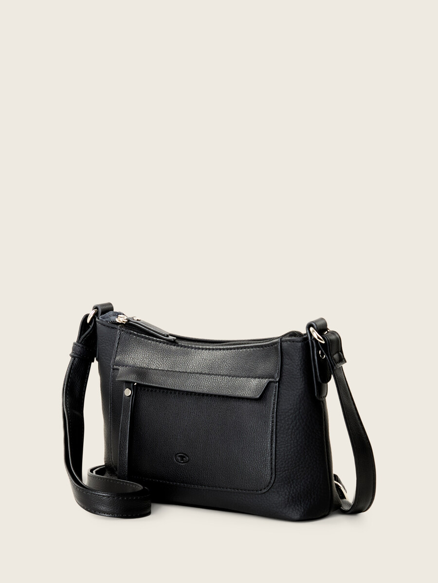 bolso de hombro ttlarea s con mezcla de materiales