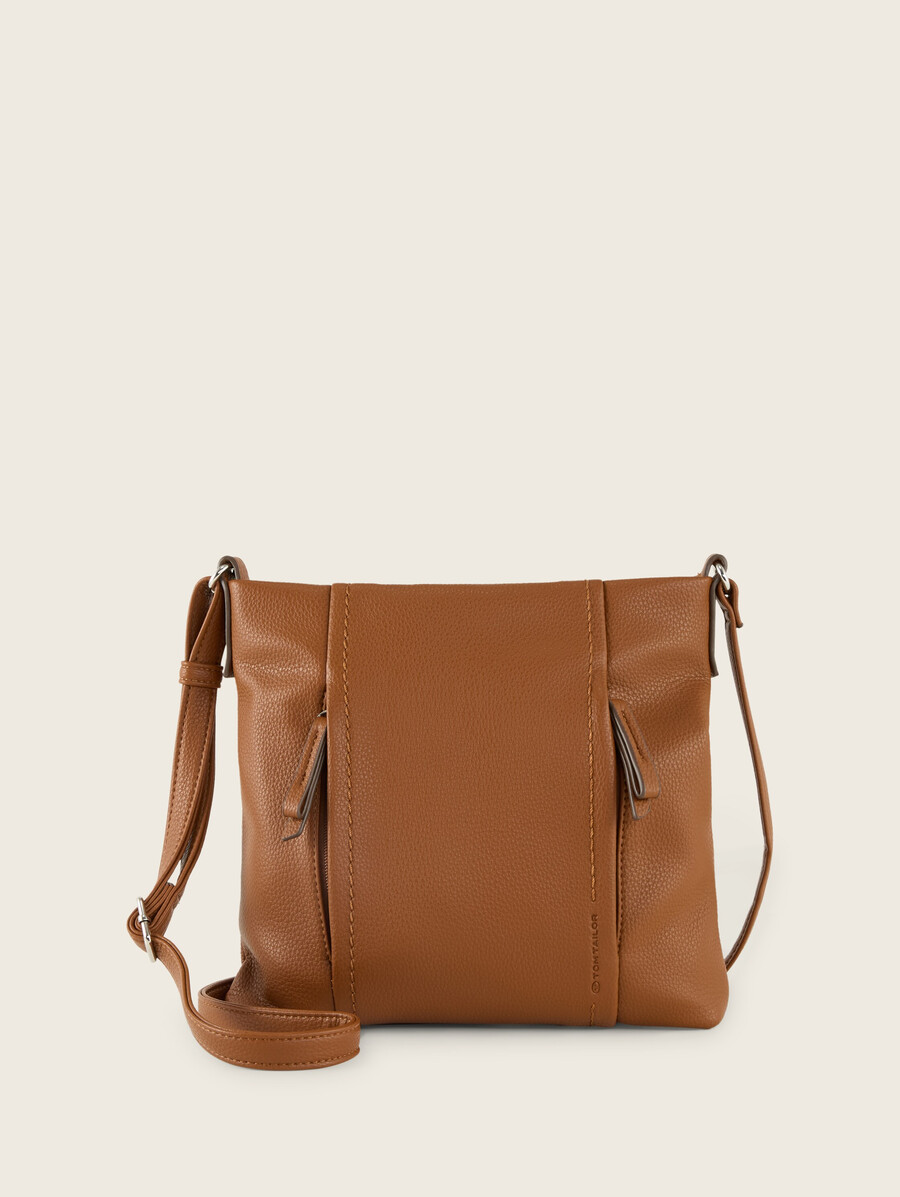 bolso de hombro ttbeca m con detalles de cremallera