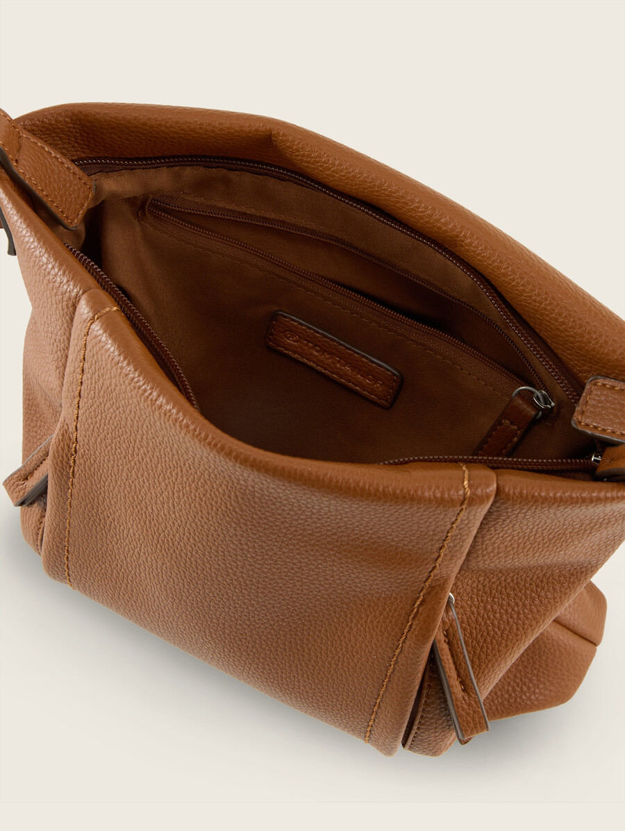 bolso de hombro ttbeca m con detalles de cremallera