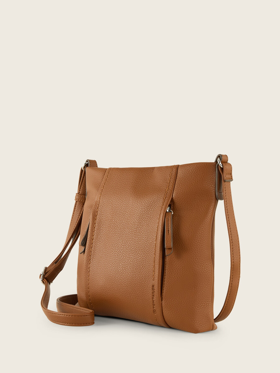 bolso de hombro ttbeca m con detalles de cremallera