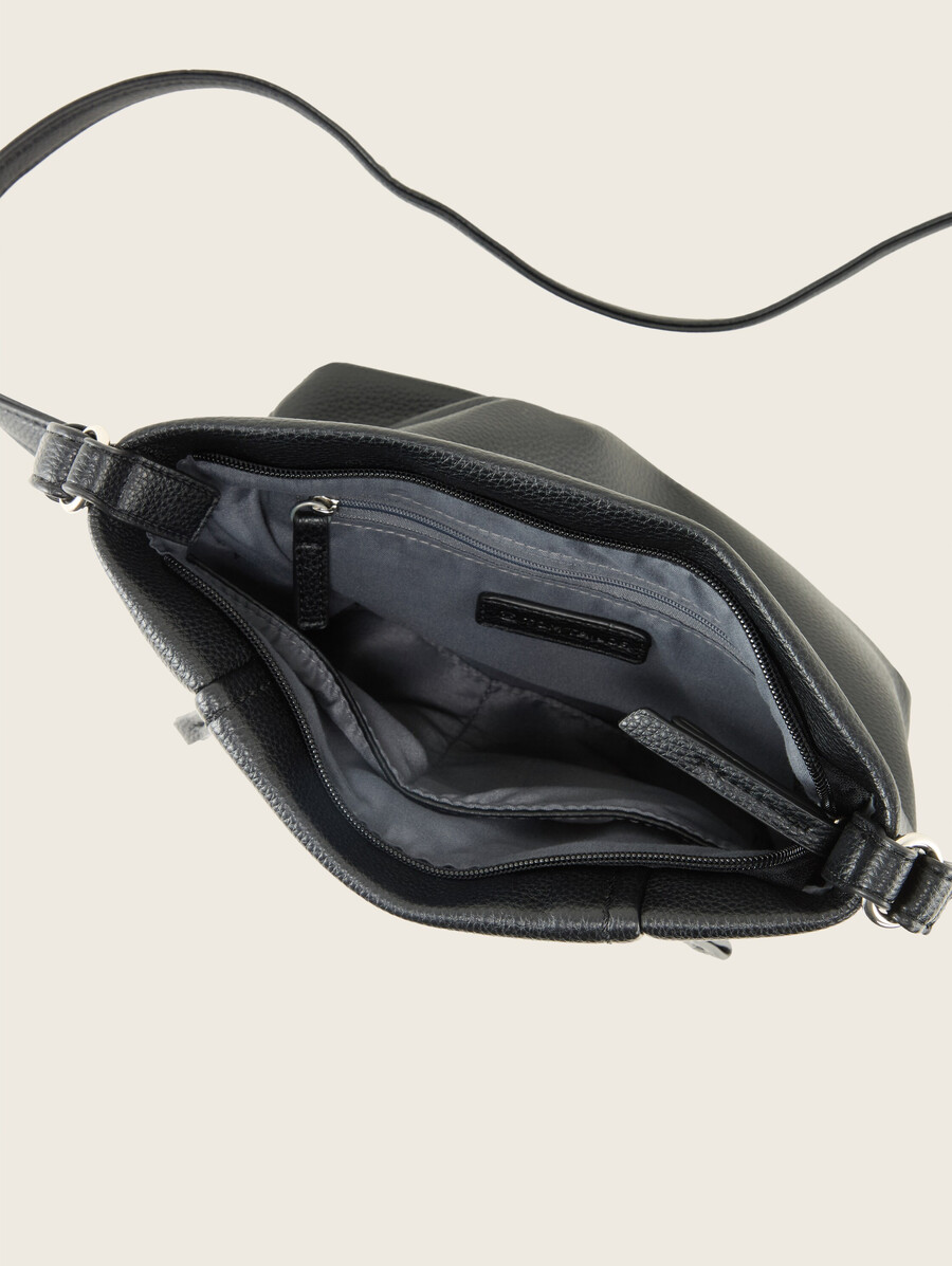 bolso de hombro ttbeca m con detalles de cremallera
