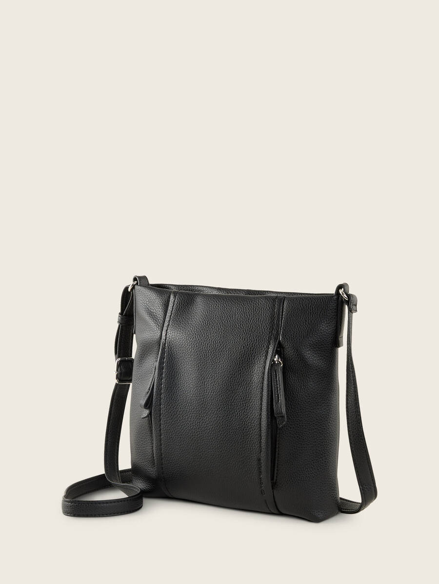 bolso de hombro ttbeca m con detalles de cremallera