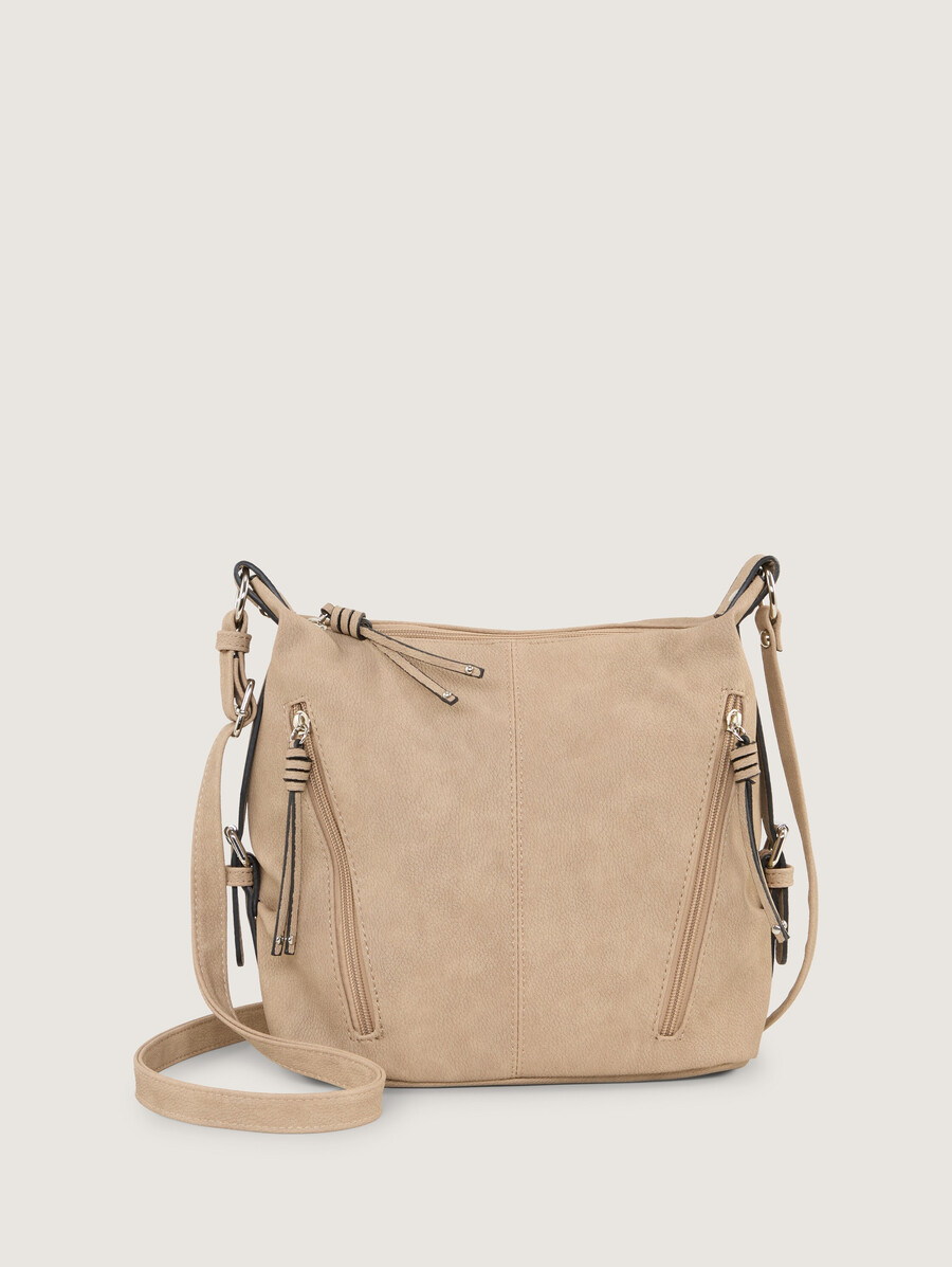 bolso de hombro ttcaia m con detalles de cremallera