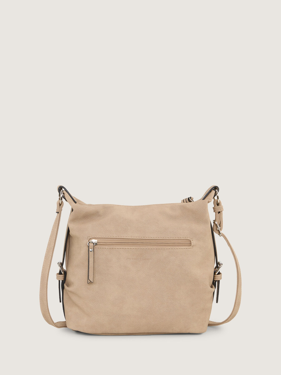bolso de hombro ttcaia m con detalles de cremallera