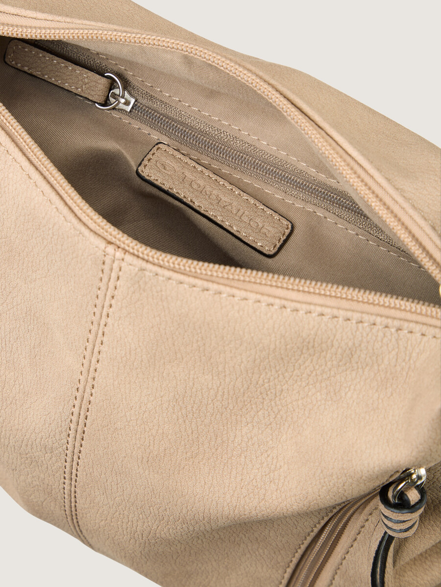 bolso de hombro ttcaia m con detalles de cremallera