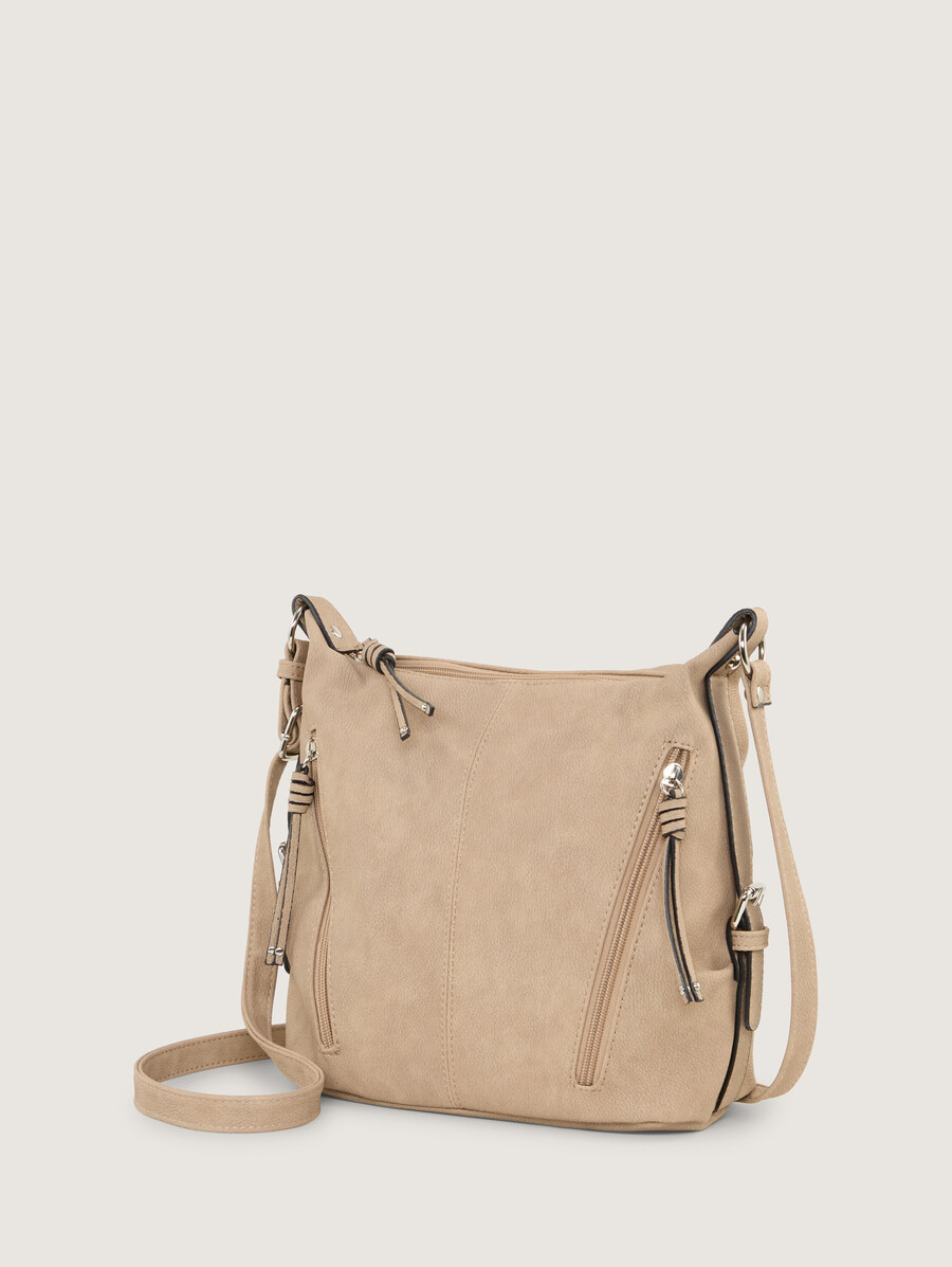 bolso de hombro ttcaia m con detalles de cremallera