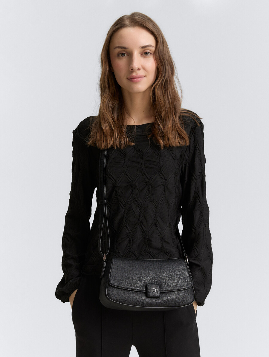 bolso de hombro ttenna s con solapa
