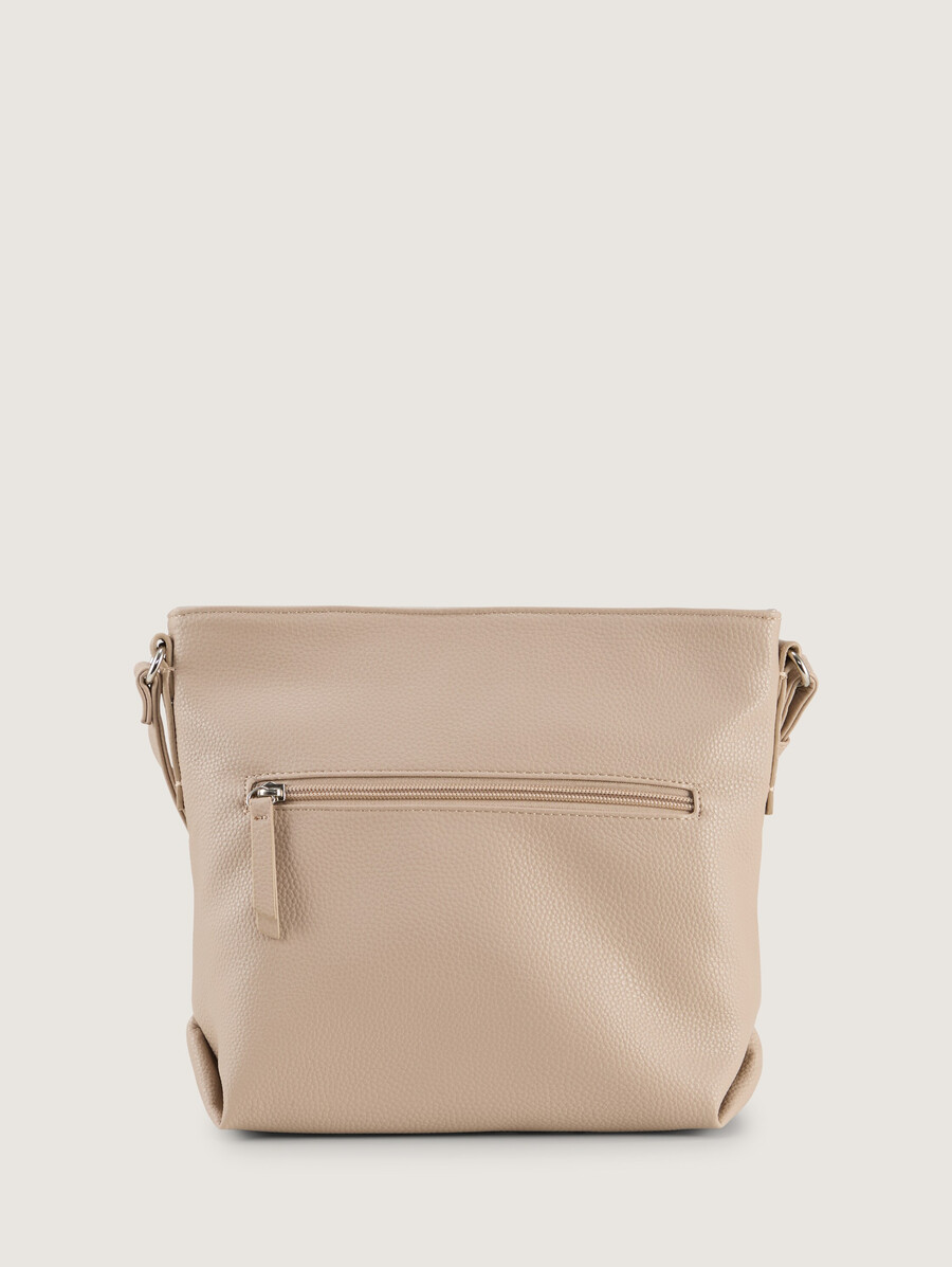 bolso de hombro ttnicolina m con mezcla de materiales