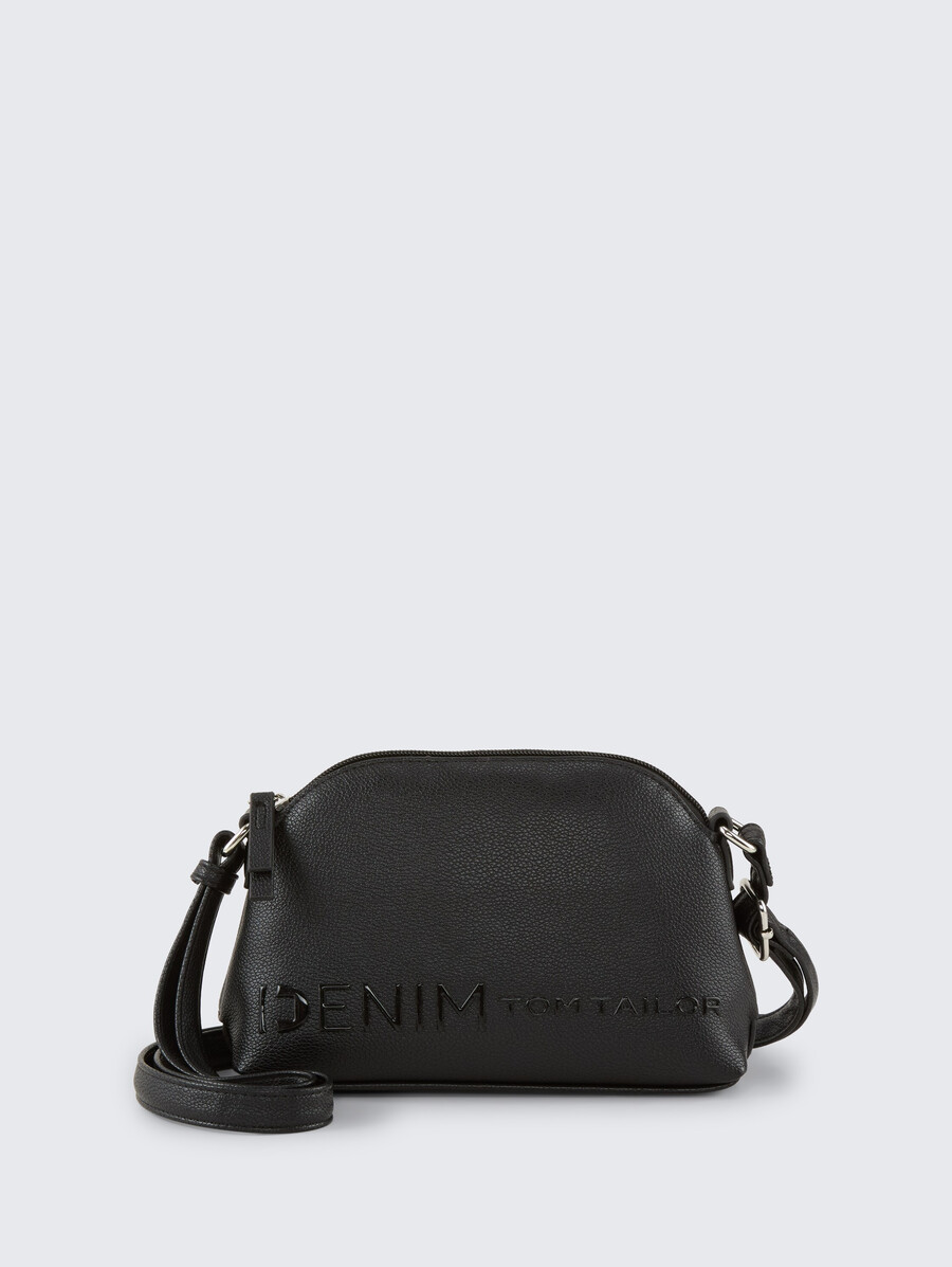 bolso de hombro ttzephyra s con estampado de logotipo en silicona