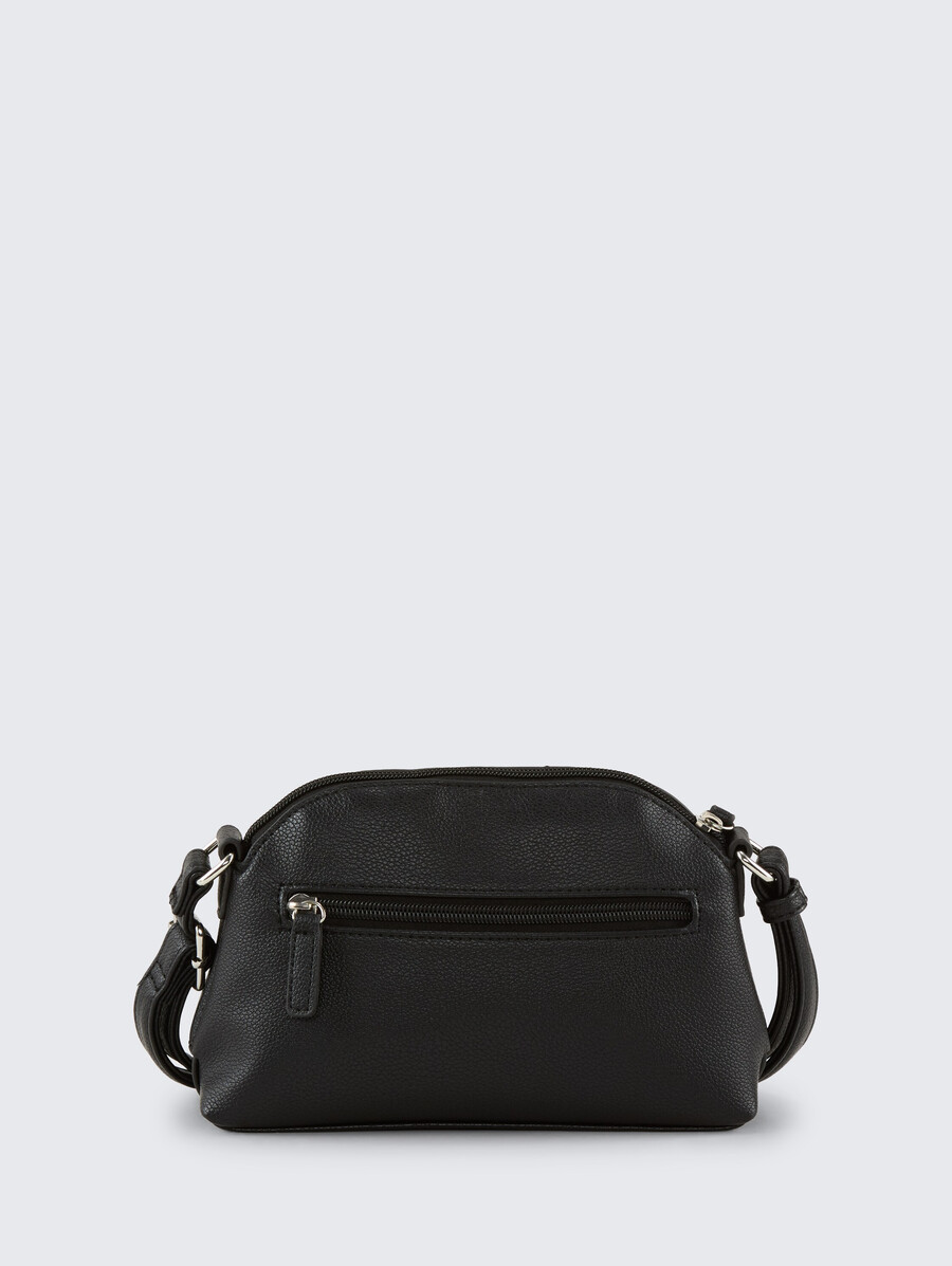 bolso de hombro ttzephyra s con estampado de logotipo en silicona